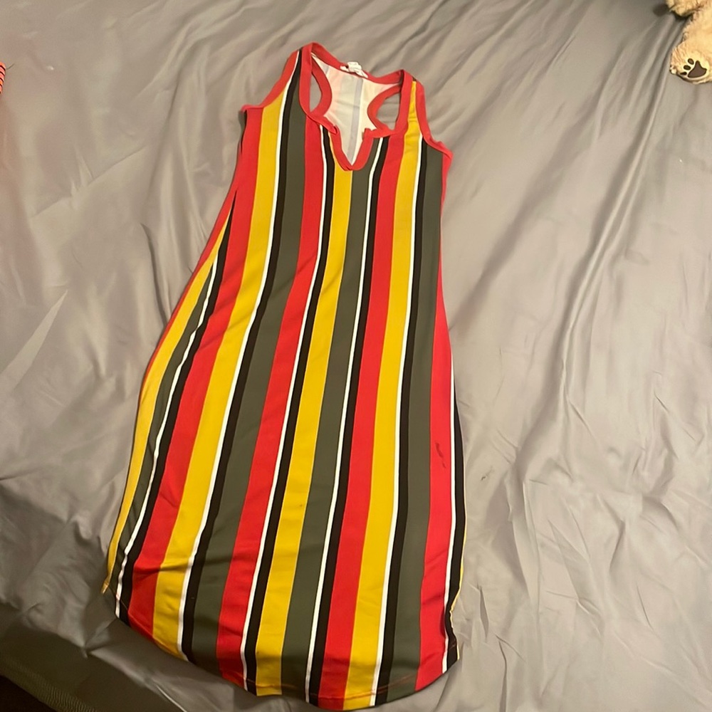 Small striped dress